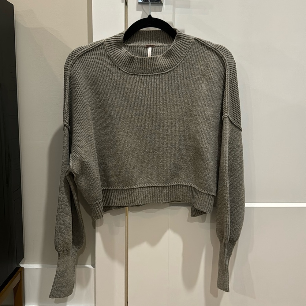 Drop Shoulder Free People Sweater